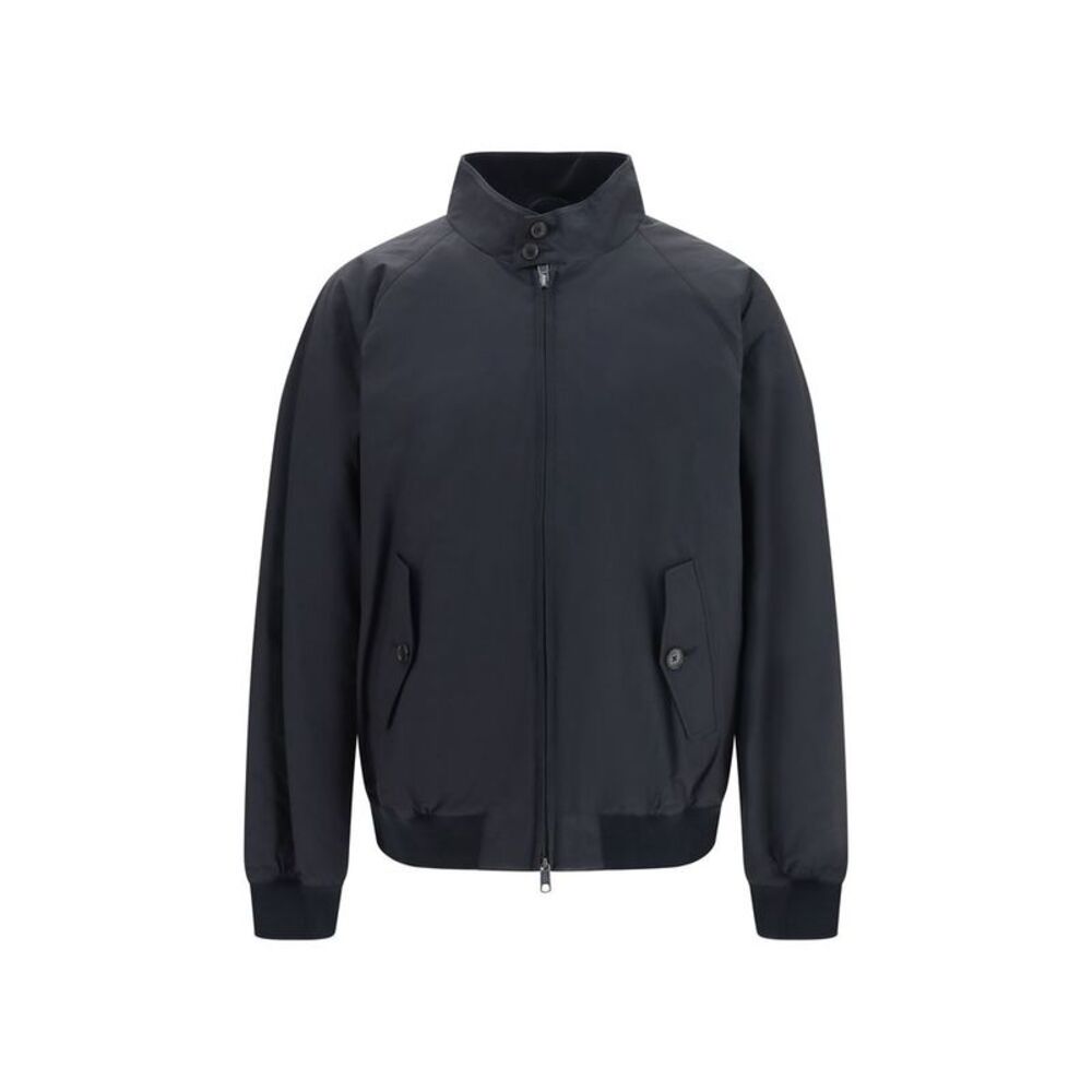 Baracuta Black Polyester Men's Bomber